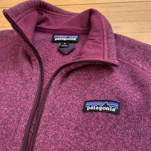 Patagonia full zip better sweater